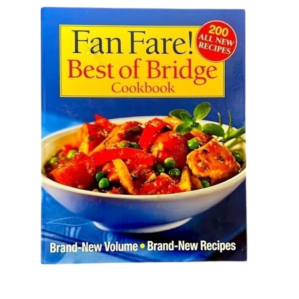 Fan Fare! Best of Bridge Cookbook Hardcover